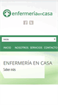 Mobile Screenshot of enfermeriaencasa.com